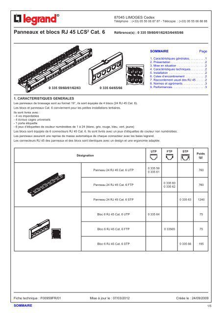 découvrez les caractéristiques techniques détaillées de nos produits, incluant les spécifications, performances et fonctionnalités qui font la différence. informez-vous pour faire un choix éclairé et adapté à vos besoins.