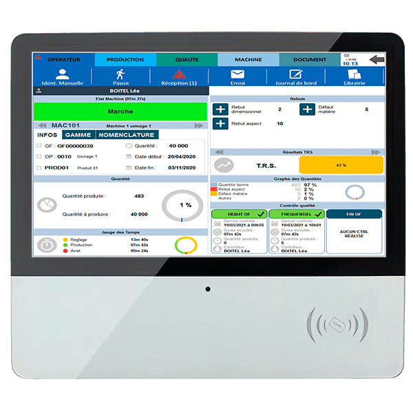 découvrez nos solutions de suivi de production pour optimiser vos processus industriels. grâce à des outils modernes et efficaces, améliorez la gestion de votre production et maximisez votre rentabilité.