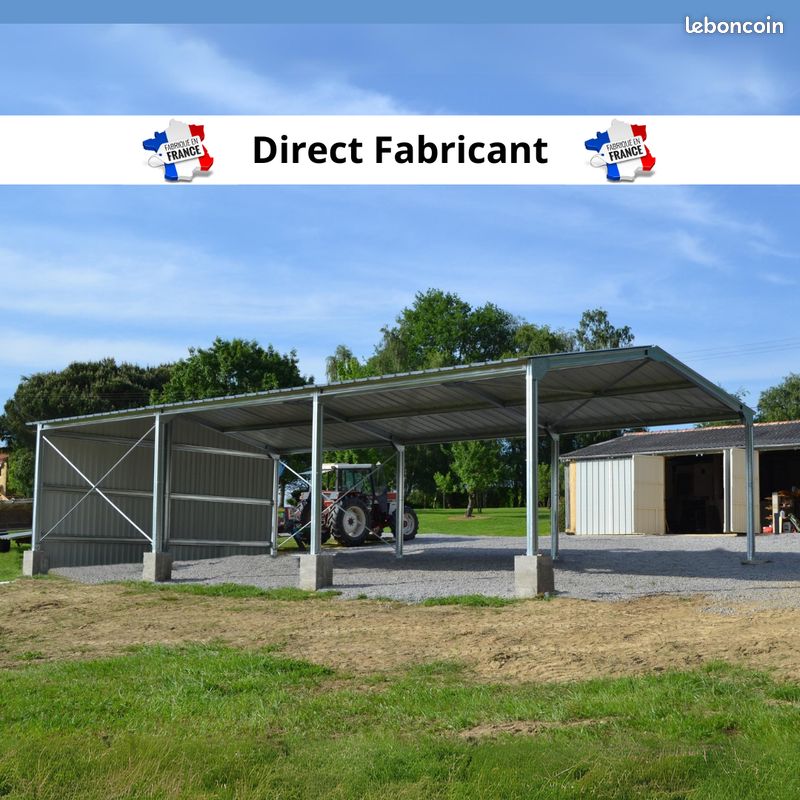 découvrez notre sélection de hangars agricoles, conçus pour répondre à tous vos besoins de stockage et de protection de vos équipements et récoltes. des structures robustes, adaptées à l'agriculture moderne, pour garantir la sécurité et l'efficacité de vos activités agricoles.
