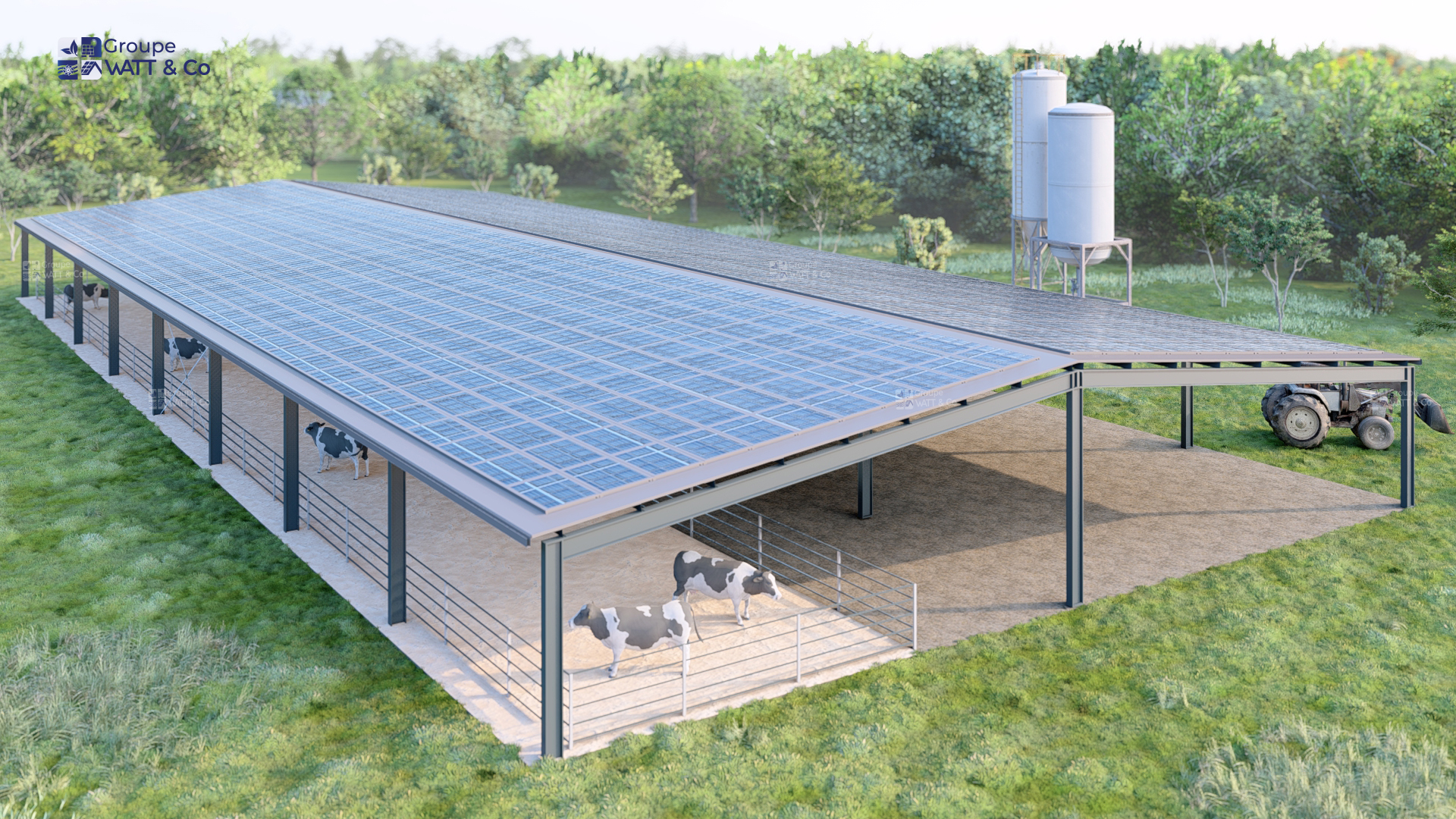 découvrez l'innovation des hangars agricoles photovoltaïques, une solution durable pour produire de l'énergie renouvelable tout en préservant vos espaces de stockage. optimisez votre exploitation en alliant agriculture et technologies vertes.